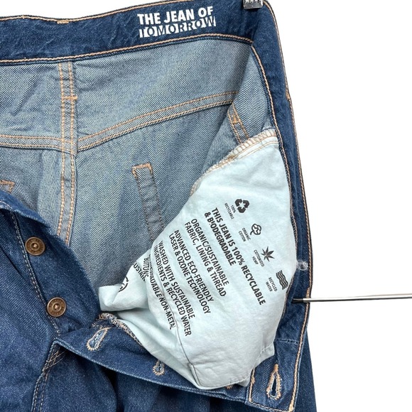 AG Adriano Goldschmied Jean of Tomorrow Everett Slim Straight Button Men 38W*
